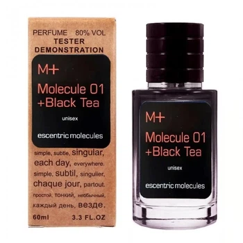 Парфюмированная вода унисекс No Brand версия Ecentric MolecuІe Molecule 01 + Black Tea, LUX 60 ml