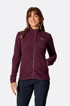 Кофта женская Rab Tecton Jacket Womens 12 Бордовий