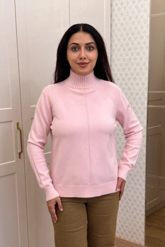 Светр INEDIT 10624 Pudra ONE SIZE