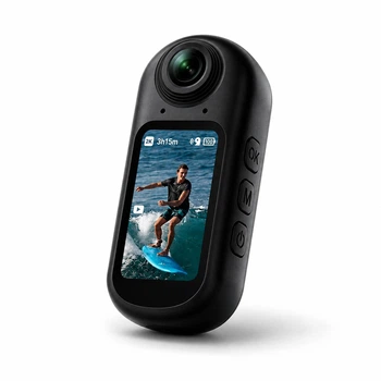 Міні екшн-камера D07JA Чорна 2K, Wi-Fi 2.4G, дисплей 1.5″, кут огляду 125°, підтримка карт пам’яті до 128 ГБ