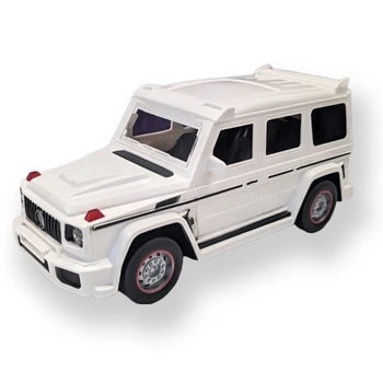 Машинка Mercedes G-класс с паровыми и свето-звуковыми эффектами на дистанционном управлении 2.4G белая (FD300AWT)