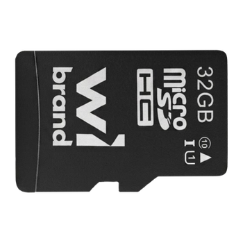 Карта Памяти Wibrand microSDHC 32GB UHS-1 + SD Adapter