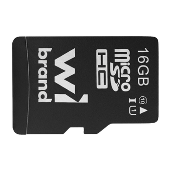 Карта Памяти Wibrand microSDHC 16GB UHS-1 + SD Adapter
