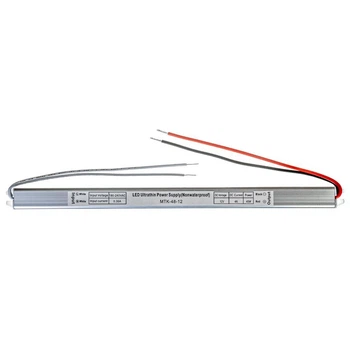 Блок живлення MTK SLIM 48W вузький 12V 4А IP20