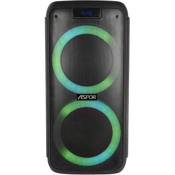 Портативная акустическая система Aspor A668 with microphone Black (MJ-067060)