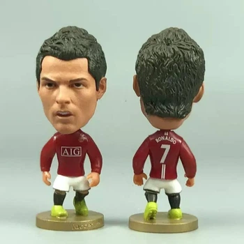 Фигурка футболиста - Криштиану Роналду - Манчестер Юнайтед (Cristiano Ronaldo) Подарок футболисту - 6,5 см