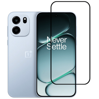 Защитное стекло TDG 9D для OnePlus Turbo 6V полная проклейка черный