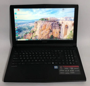 Ноутбук MSI GL62 6QF - 15,6" FullHD / i7-6700HQ / 16gb / 500gb ssd / NVidia GeForce GTX 960M, 2GB / Windows 10 Pro, Б/у