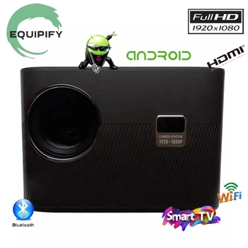 Проектор EQUIPIFY UX-C21 среднефокусный 1920x1080 Full HD 4K 650lm Wi-Fi Bluetooth