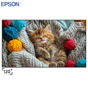 Проекционный экран Epson ELPSC36 рамный натяжной 120" 268x152см 16:9 настенный