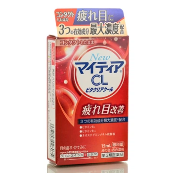 Охолоджуючі очні краплі для контактних лінз Senju New Mytear CL Vita Clear Cool (15 мл)