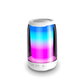 Портативная колонка 8 Вт Bluetooth с FM-приемником для дома 1 шт Белый HM-0666