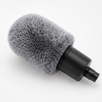 Меховая ветрозащита (поп-фильтр) для микрофонов Audio-Technica AT2020, ATR2500, AT2035, AT4040