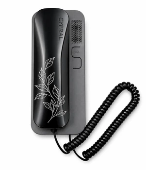 Трубка для домофона Cyfral SMART-U (Черно-Серая) FLORA 1