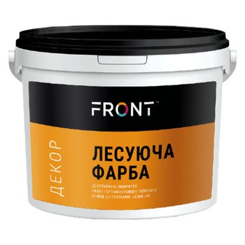 Декоративне покриття Лесуюча фарба FRONT (1 кг)