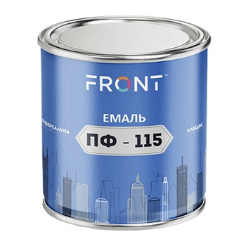 Емаль ПФ-115 FRONT коричнева (2,8 кг)