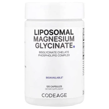 Магний Codeage Liposomal Magnesium Glycinate 120 capsules