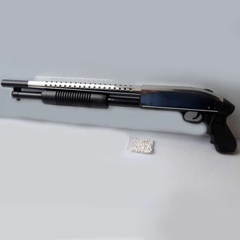 Іграшкова рушниця дробовик Winchester 55 см, стріляє кульками 6 мм, дитяча зброя для активних ігор