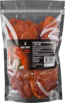 Джерки з курятини зі смаком барбекю Meat Chips 500 г