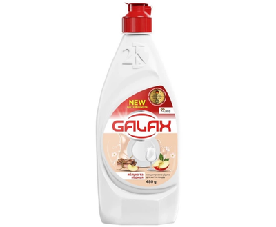 Засіб для миття посуду Galax Яблуко та Кориця 480 г (4823128005131)