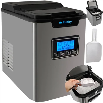 Льодогенератор Ruhhy K5536, 3 розміри, 12 кг/добу