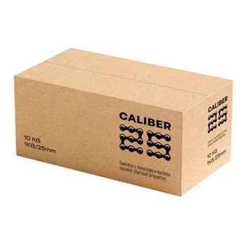 Кокосовый уголь оптом Caliber 25 cub 10 кг