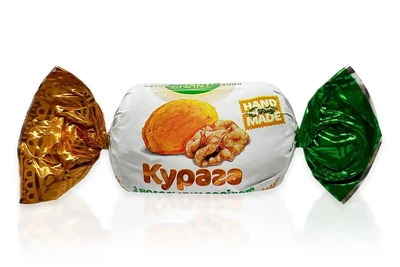 Цукерки Amanti Курага з волоським горіхом в шоколаді 1 кг