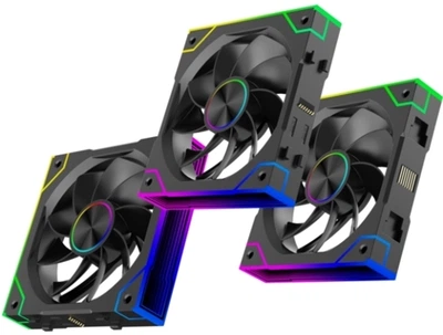 Вентилятор Xilence GAMING XPF360R.ARGB PWM REVERSE 3 шт Black (XF073)