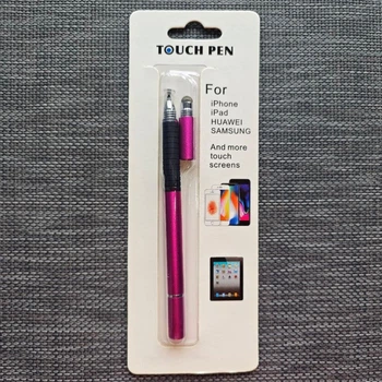 Универсальный Емкостный Стилус - Ручка 3 в 1 Jonsnow Touch Pen для телефона планшета сенсорного экрана, Красный