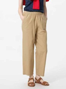 Штаны женские Uniqlo 933168610 XL Бежевые (1160382756)