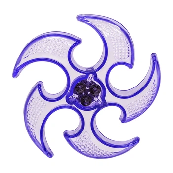 Летающий бумеранг SB2306(Violet) резина, со светом, 15 см, в пакете