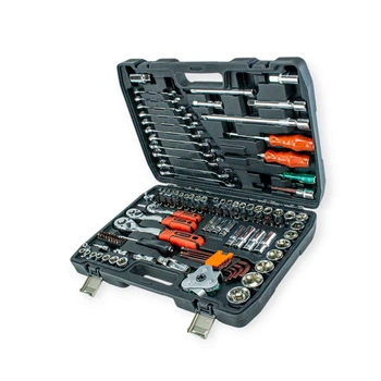 Набор инструмента 1/2",1/4",3/8" 121 шт с битами Strona