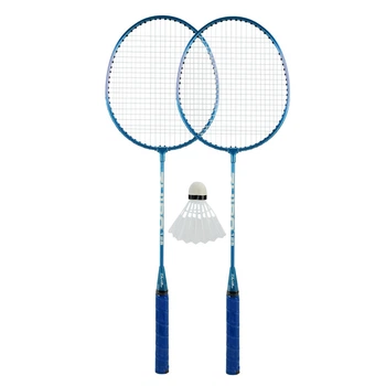 Набор для игры Бадминтон BD23556(Blue) 2 ракетки, волан, чехол