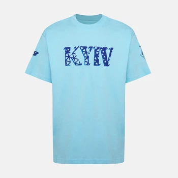 Мужская голубая футболка ФК «Динамо» Киев New Balance Graphic 52 (XL) (MT62G9BGSRF)