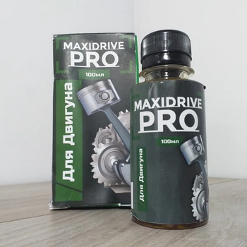 Добавка до масла для відновлення двигуна Maxi Drive PRO Присадки для двигуна 100 мл Присадка для бензина