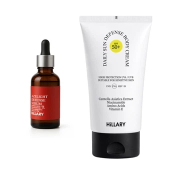 Крем для тела SPF 50+ Hillary Pigmentation Brightening 150 мл дерматокосметика