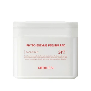 Пілінг-пади для обличчя MEDIHEAL Phyto-Enzyme Peeling Pad 200 мл 90 шт — ензимні пади для м'якого відлущування та очищення пор