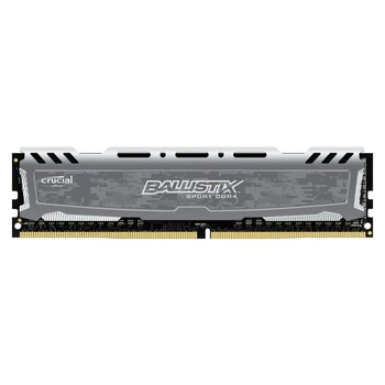 Модуль памяти DDR4 16Gb Crucial Ballistix Sport LT Grey 2400 MHz (BLS16G4D240FSB.16FAD) Б/у