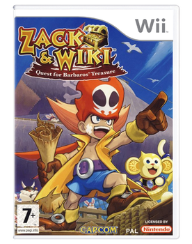 Игра Nintendo Wii Zack & Wiki: Quest for Barbaros' Treasure Europe Английская Версия Б/У