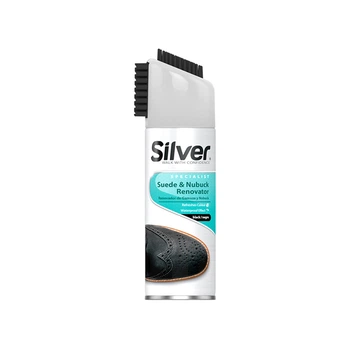 Краска-реставратор Silver 2503-01 для нубука и замши 250 мл