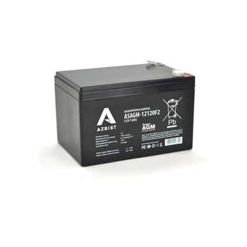 Батарея к ИБП AZBIST 12V 12 Ah Super AGM (ASAGM-12120F2) (346729)