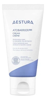 Відновлюючий крем для обличчя AESTURA Atobarrier 365 Cream DermaON 80 мл для зміцнення захисного бар'єра та зволоження шкіри