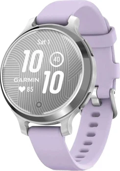 Смарт-годинник Garmin Lily 2 Active Silver with Purple Jasmine Silicone Band (010-02891-01/51) Refurbished