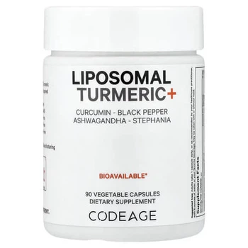 Куркумин Codeage Liposomal Turmeric+ 90 Vegetable Capsules