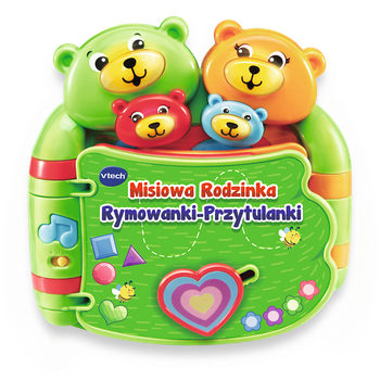 Інтерактивна книга Vtech Family Teddy Bear Rhymes and Cuddles (5900511609936)