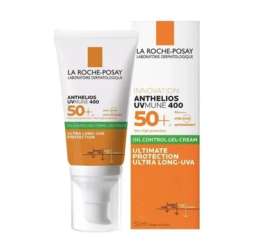 Солнцезащитный гель-крем с матирующим эффектом для жирной кожи La Roche-Posay Anthelios SPF 50+