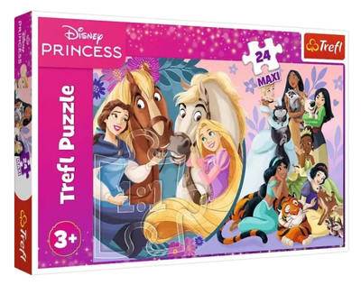 Пазли Maxi. Disney Princess. Улыбка дружбы (24 эл.) 14379 (Trefl)