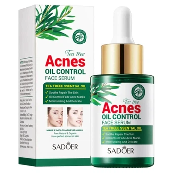 Сироватка для обличчя проти акне з екстрактом чайного дерева Sadoer Acnes Oil Control Face Serum, 30 мл
