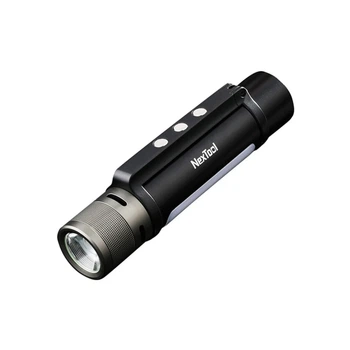 Светодиодный фонарь NexTool 6в1 1000 лм с магнитом и функцией Power Bank алюминий 34х160,5 мм