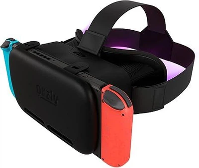 VR-гарнітура Orzly для консолі Nintendo Switch та Switch OLED з регульованим об'єктивом для ігор у віртуальній реальності